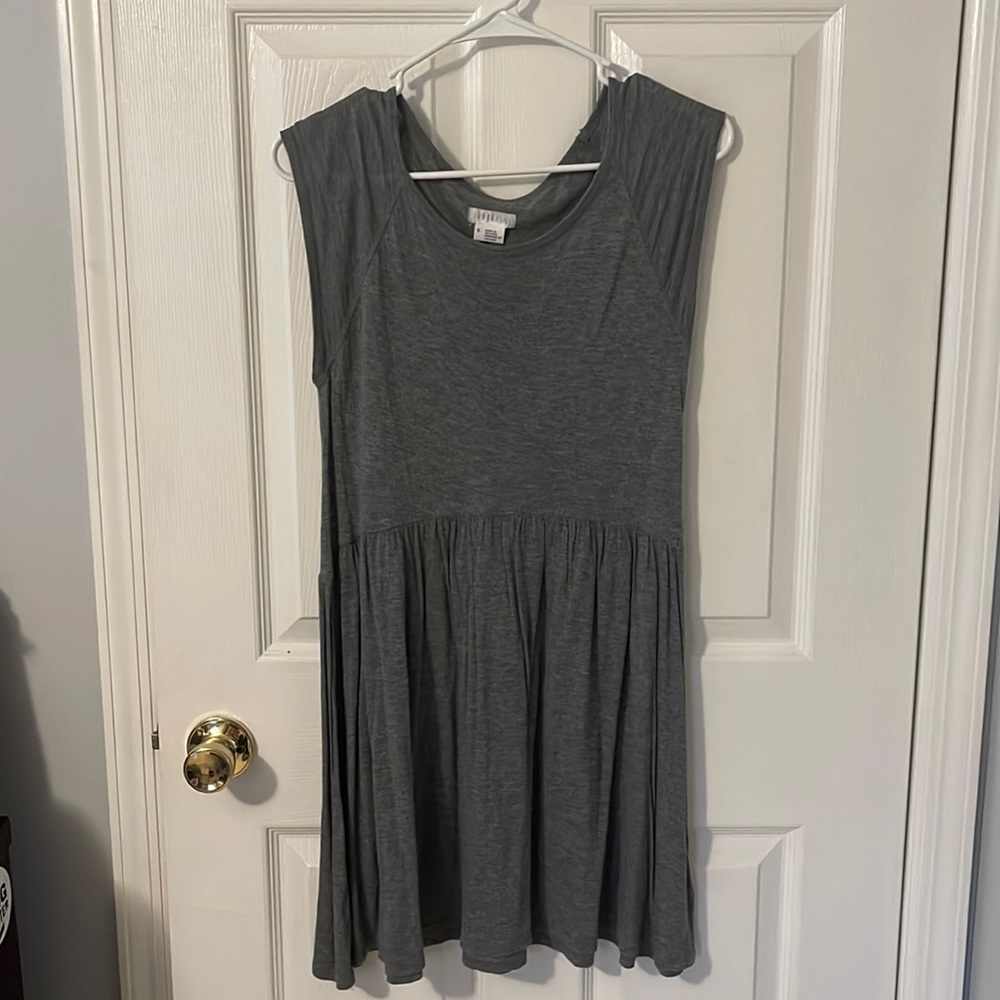 Urban Outfitters Cooperative Gray Jersey babydoll dress